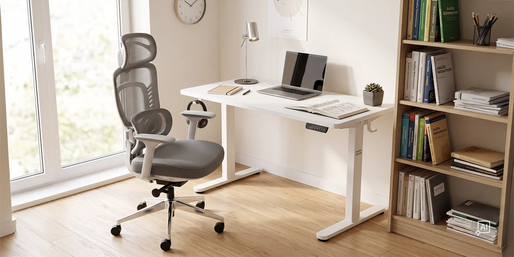 Ergonomiczne stanowisko do nauki dla studenta do 1000 zł. Jakie biurko i fotel wybrać?