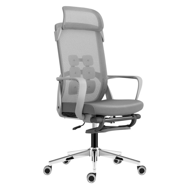 Fotel biurowy z podnóżkiem Mark Adler Manager 3.6 Grey