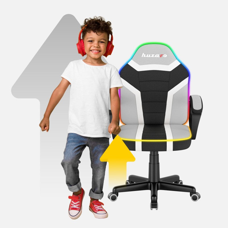 Fotel gamingowy dla dziecka Huzaro Ranger 1.0 RGB