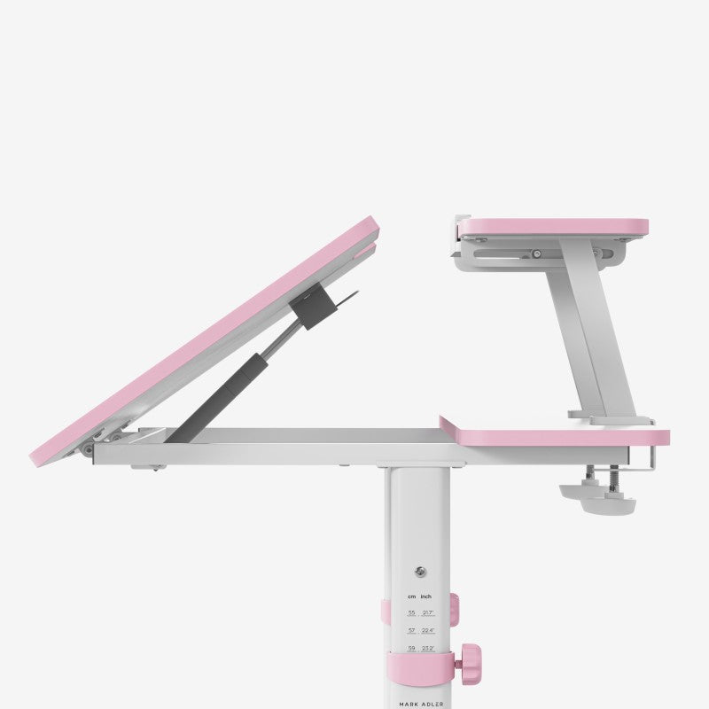 Biurko dziecięce regulowane Mark Adler Study 3.7 Pink 90 cm
