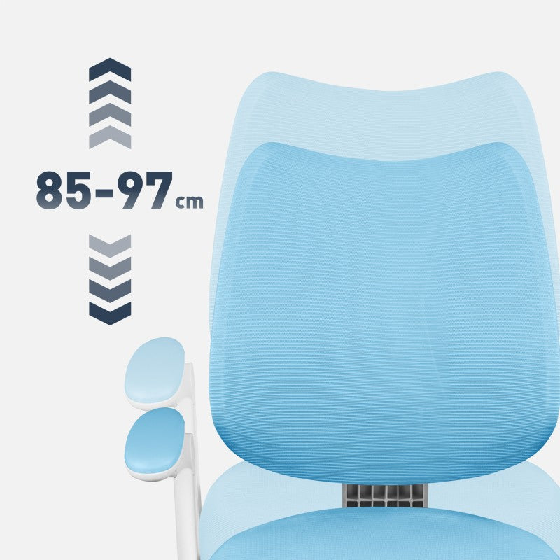 Ergonomiczny fotel dla dzieci Mark Adler Junior 4.6 Blue