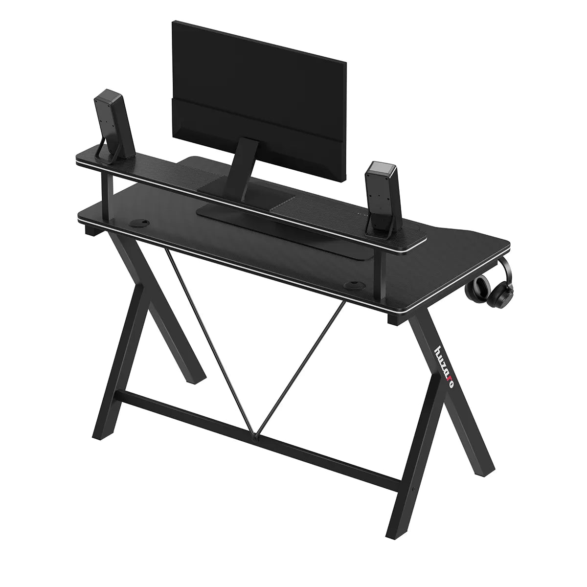 Herný stôl 120 cm Huzaro Hero 1.9 Black