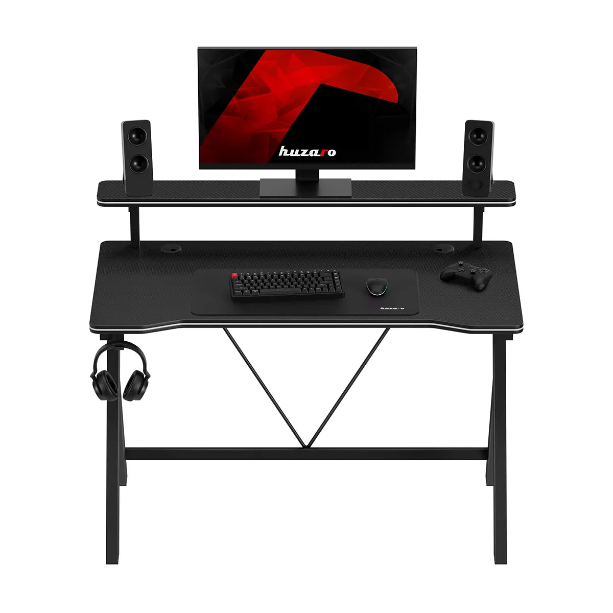 Herný stôl 120 cm Huzaro Hero 1.9 Black