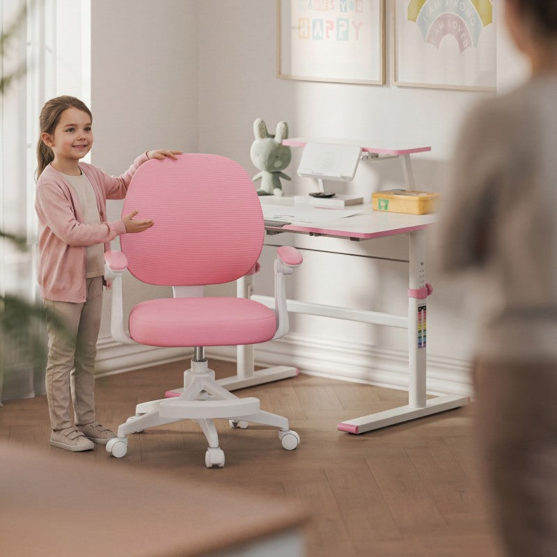 Fotel obrotowy dla dzieci Mark Adler Junior 3.1 Pink