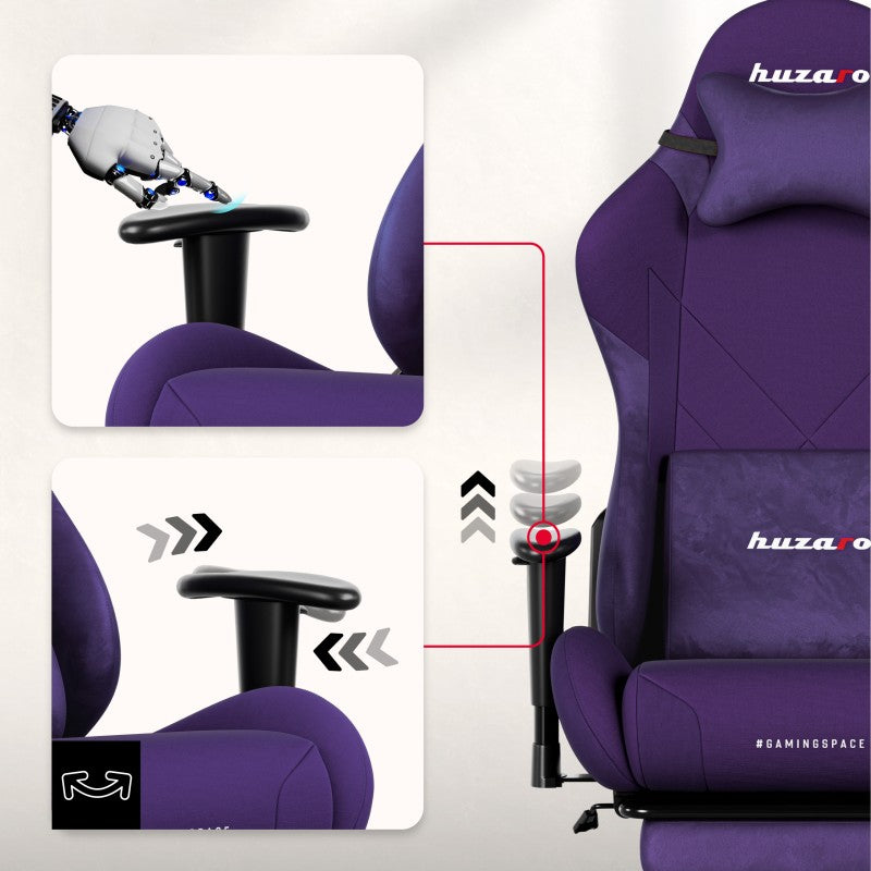 Fotel gamingowy Huzaro Force 5.7 Purple