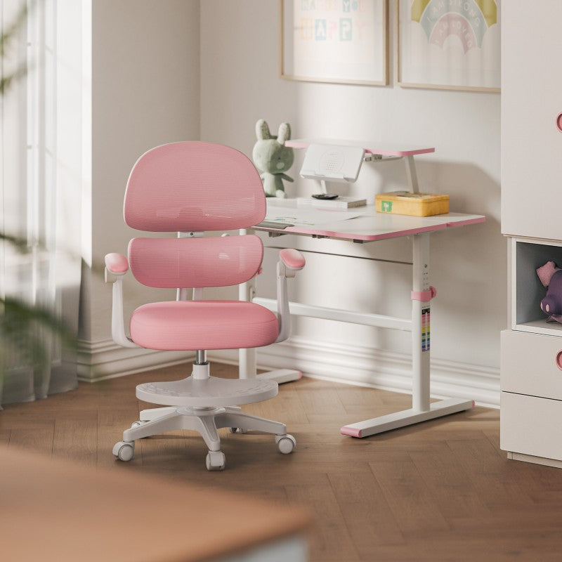 OUTLET Ergonomické detské kreslo Mark Adler Junior 4.4 Pink