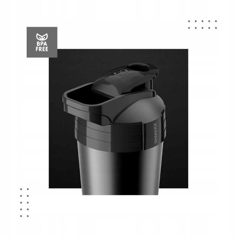 Shaker bidon do odżywek unikalna konstrukcja 700ml