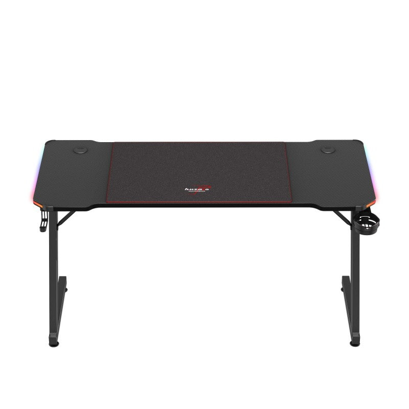 Biurko Gamingowe Huzaro Hero 3.3 RGB Black 140 cm