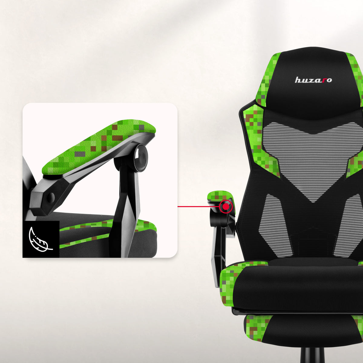 Ergonomické, mäkké opierky na lakte