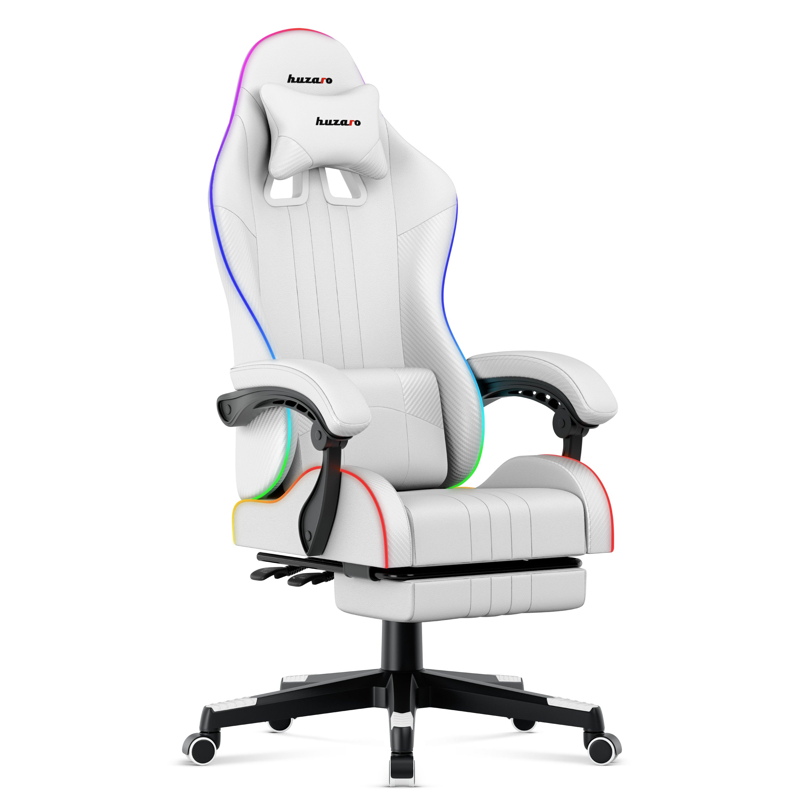 Herné kreslo HUZARO Force 4.7 RGB White