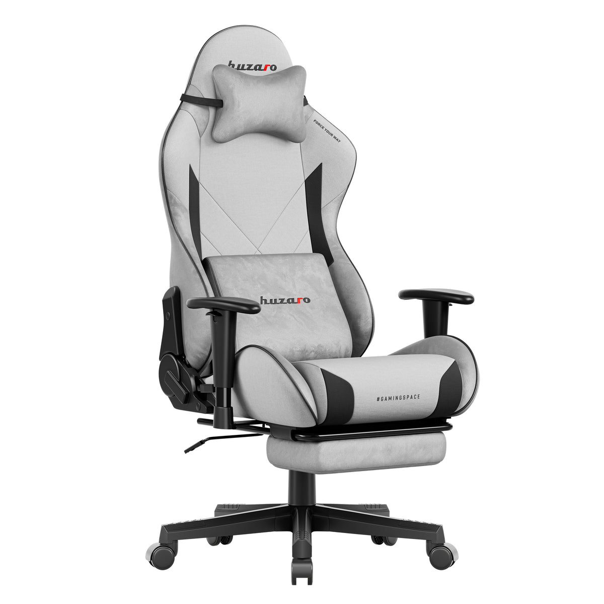 Herné kreslo Huzaro Force 5.7 Grey
