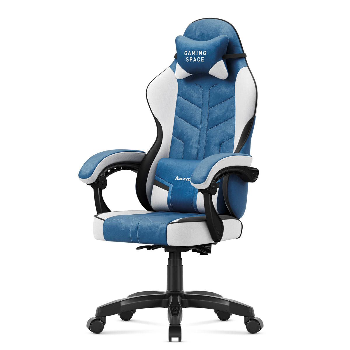 Gamingové kreslo z velúru Huzaro Force 2.7 Blue