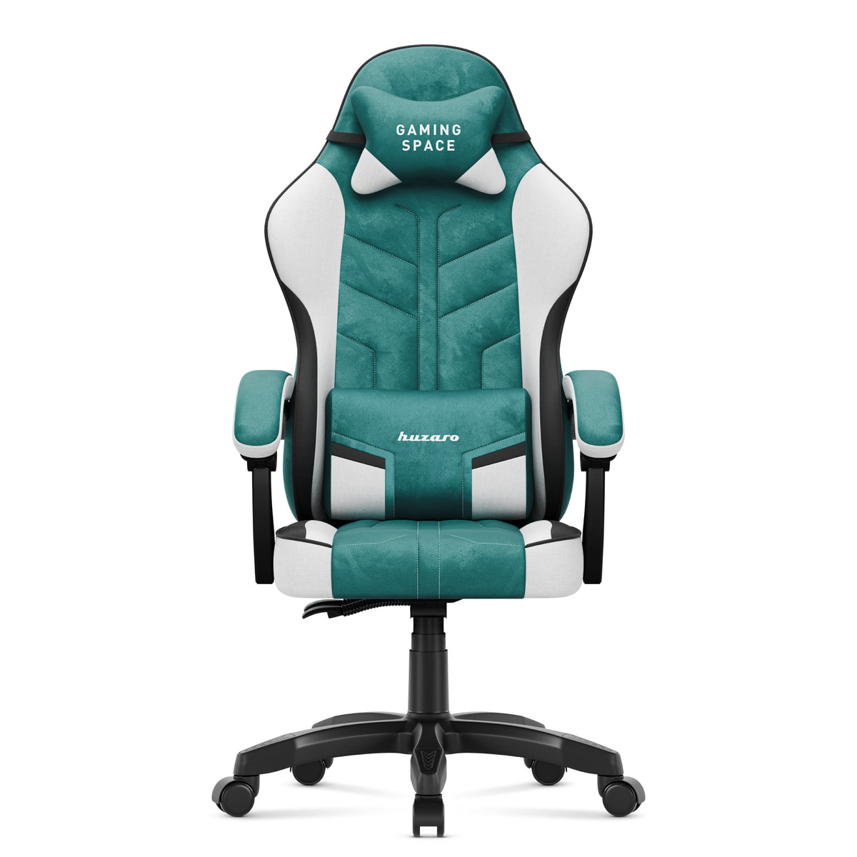 Gamingové kreslo z velúru Huzaro Force 2.7 Green