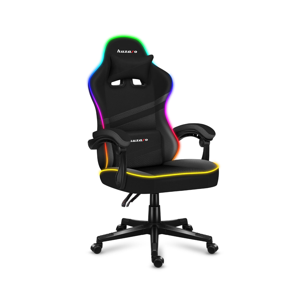 Herné kreslo HUZARO FORCE 4.4 RGB Black