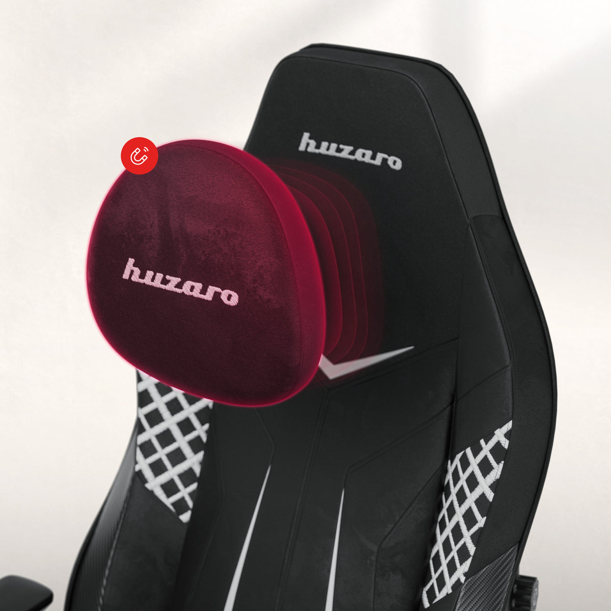 Gamingové kreslo z semišu Huzaro Force 8.3 Carbon Black