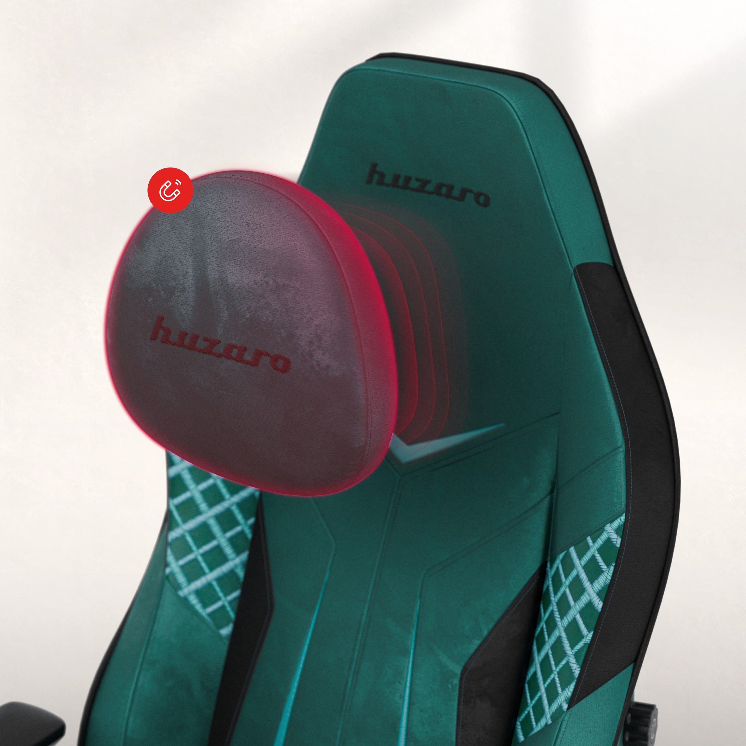 Gamingové kreslo z semišu Huzaro Force 8.3 Green