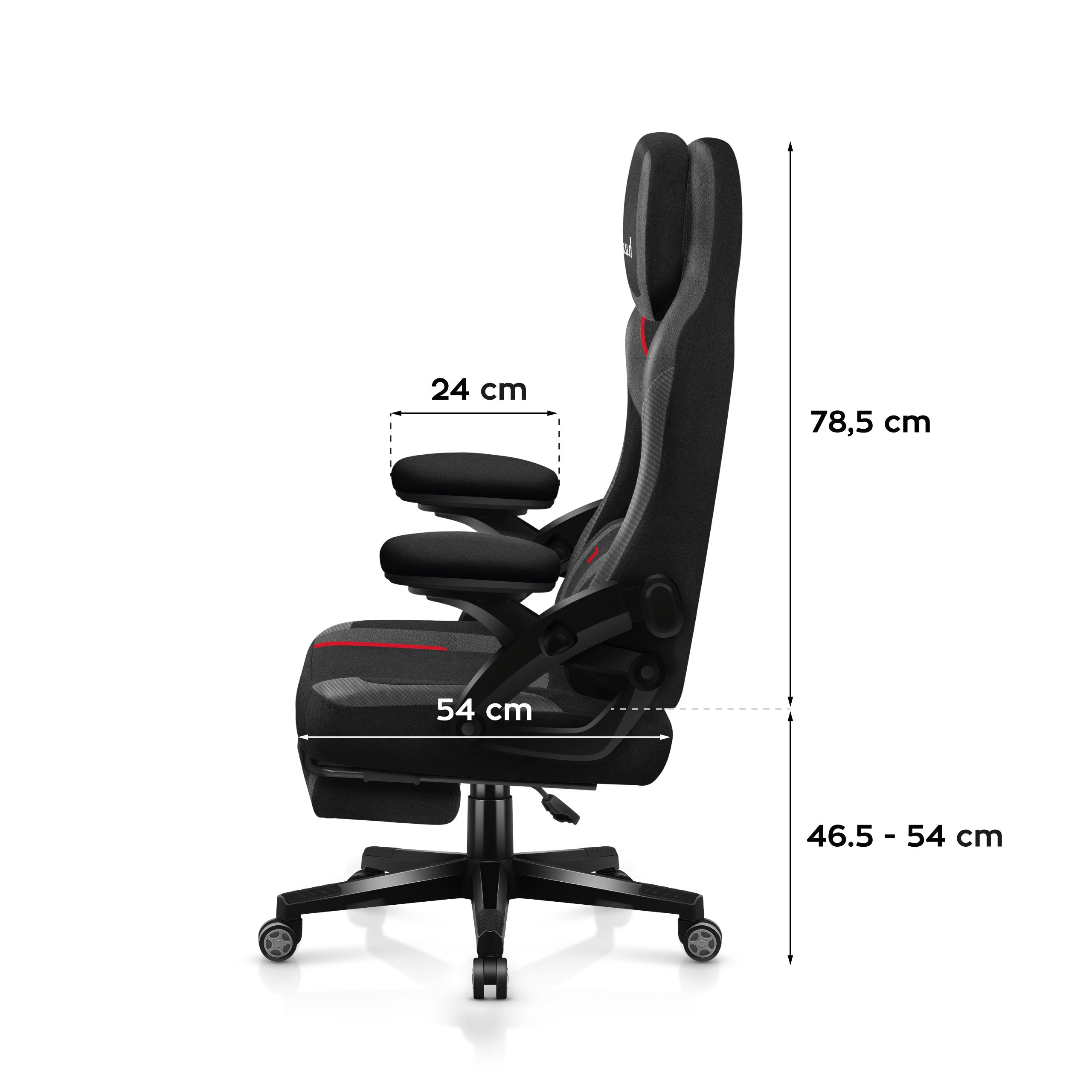 Herné kreslo Huzaro Force 4.6 Carbon
