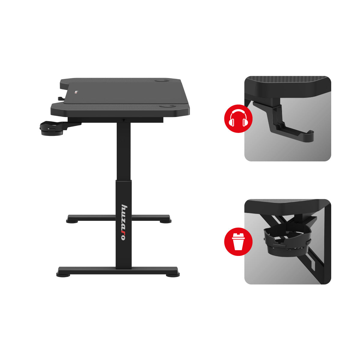 Držiak na slúchadlá pre pohodlie a ergonómiu