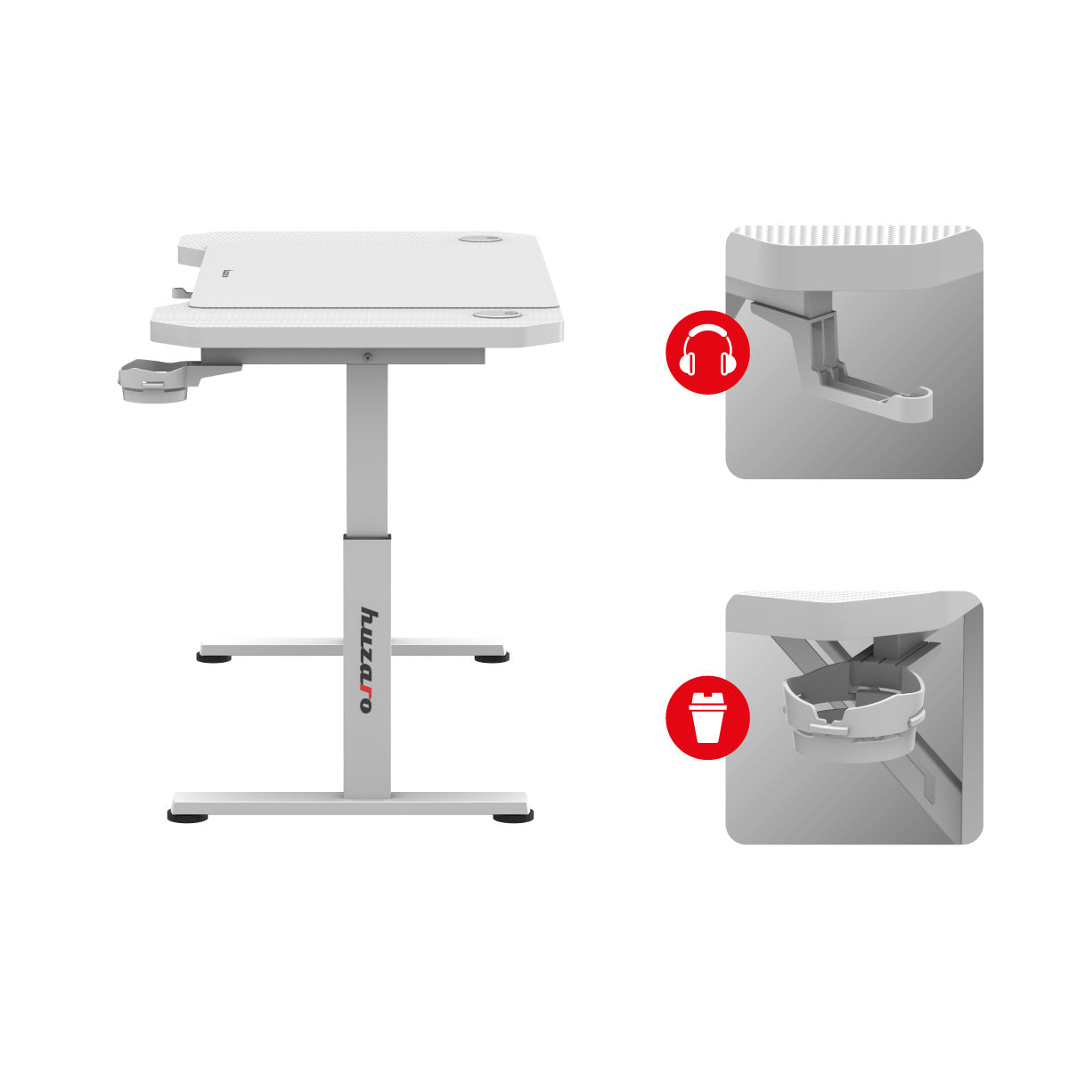 Držiak na slúchadlá pre pohodlie a ergonómiu