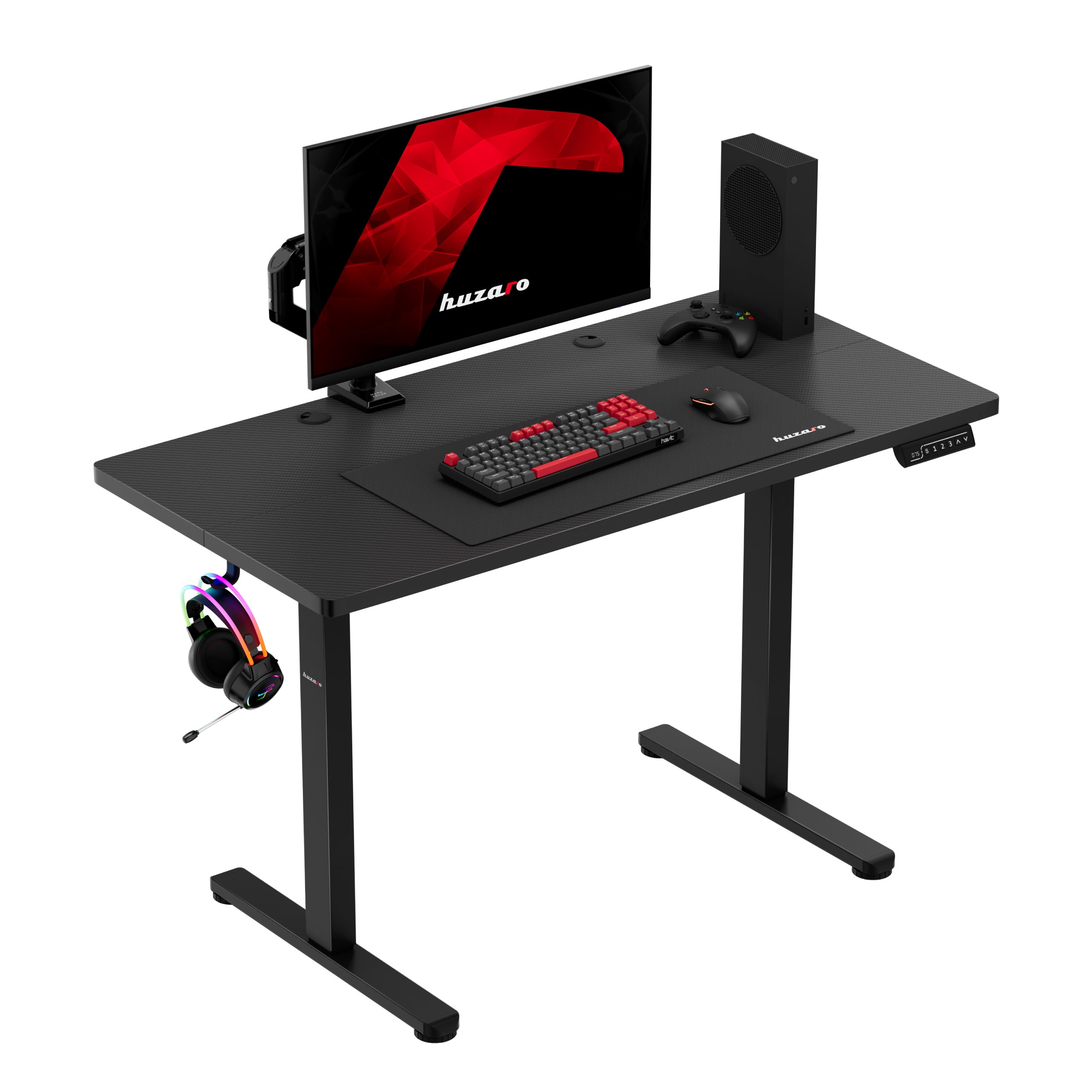 Elektrický herný stôl Huzaro Hero 8.1 Black