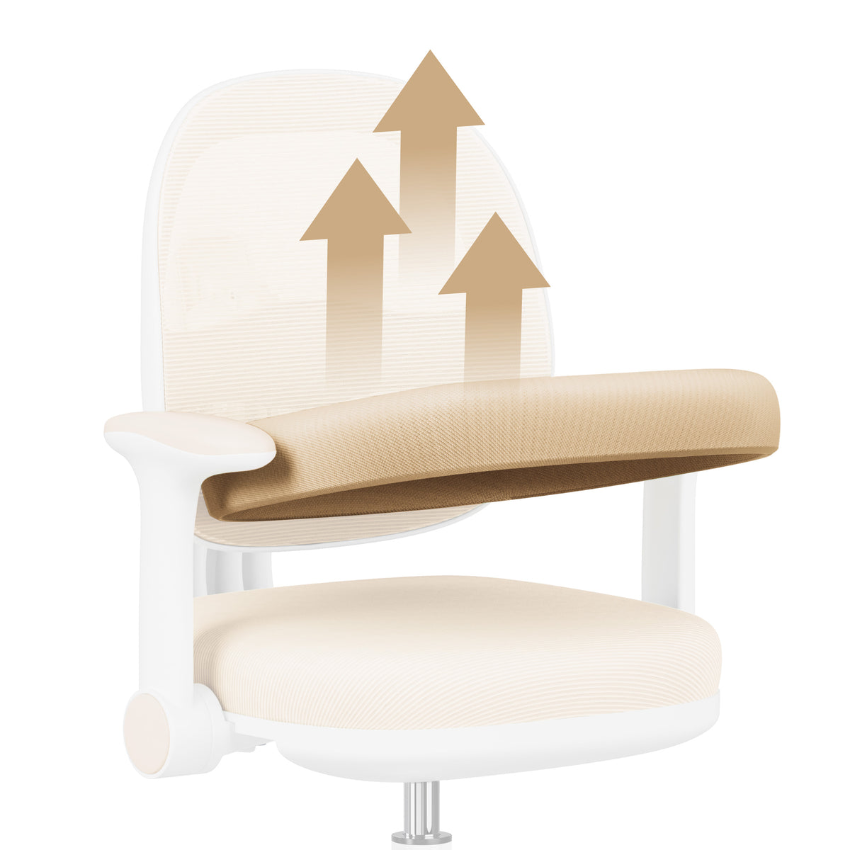 Ergonomické detské kreslo k písacímu stolu Mark Adler Junior 3.6 Beige