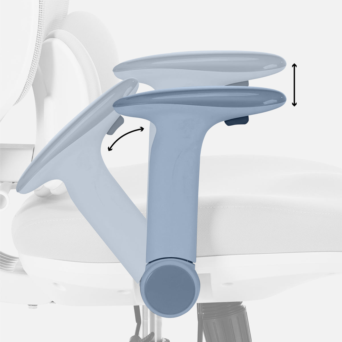 Ergonomické detské kreslo Mark Adler Junior 6.3 Grey