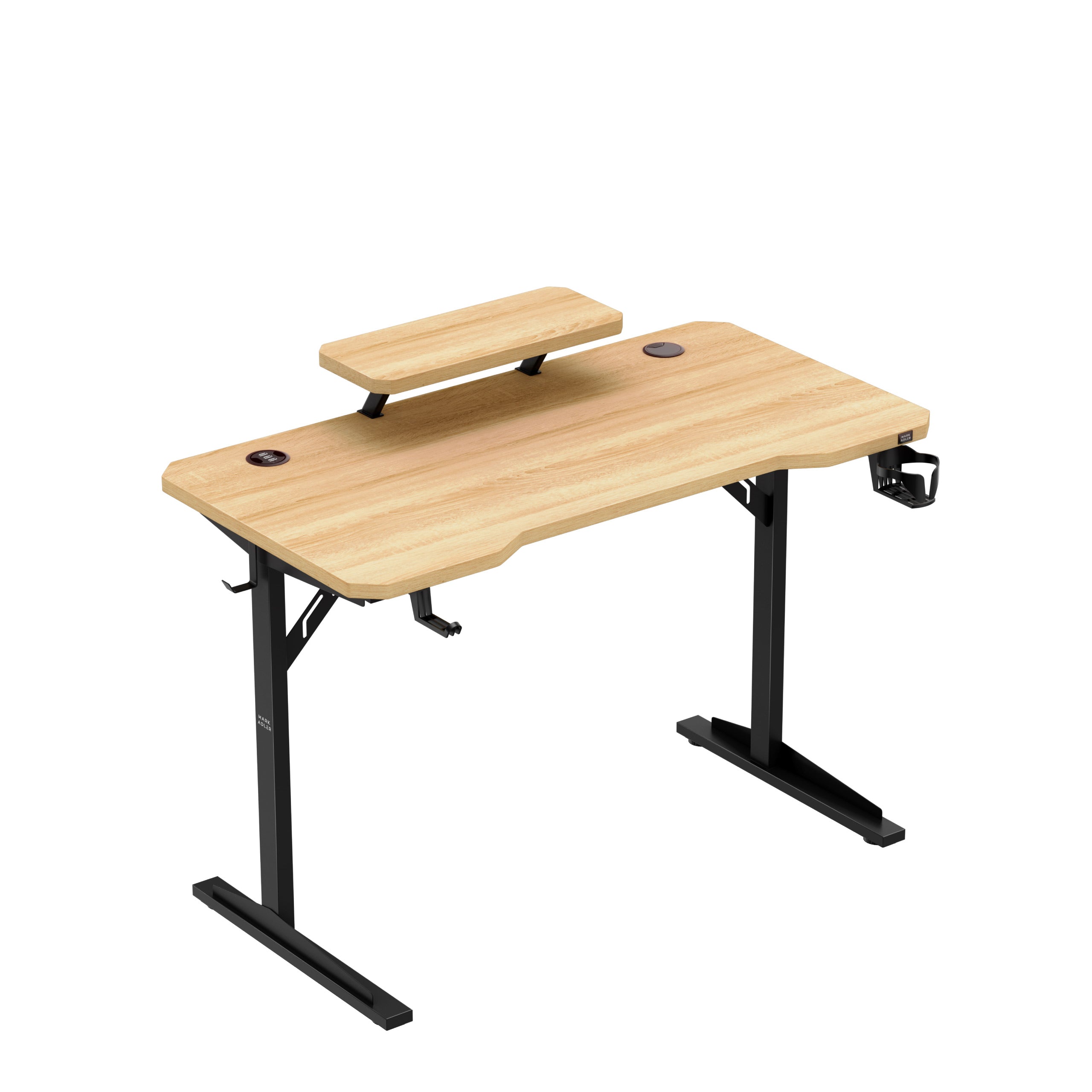 Počítačový stôl s policou Mark Adler Leader 5.1 Oak 115 cm
