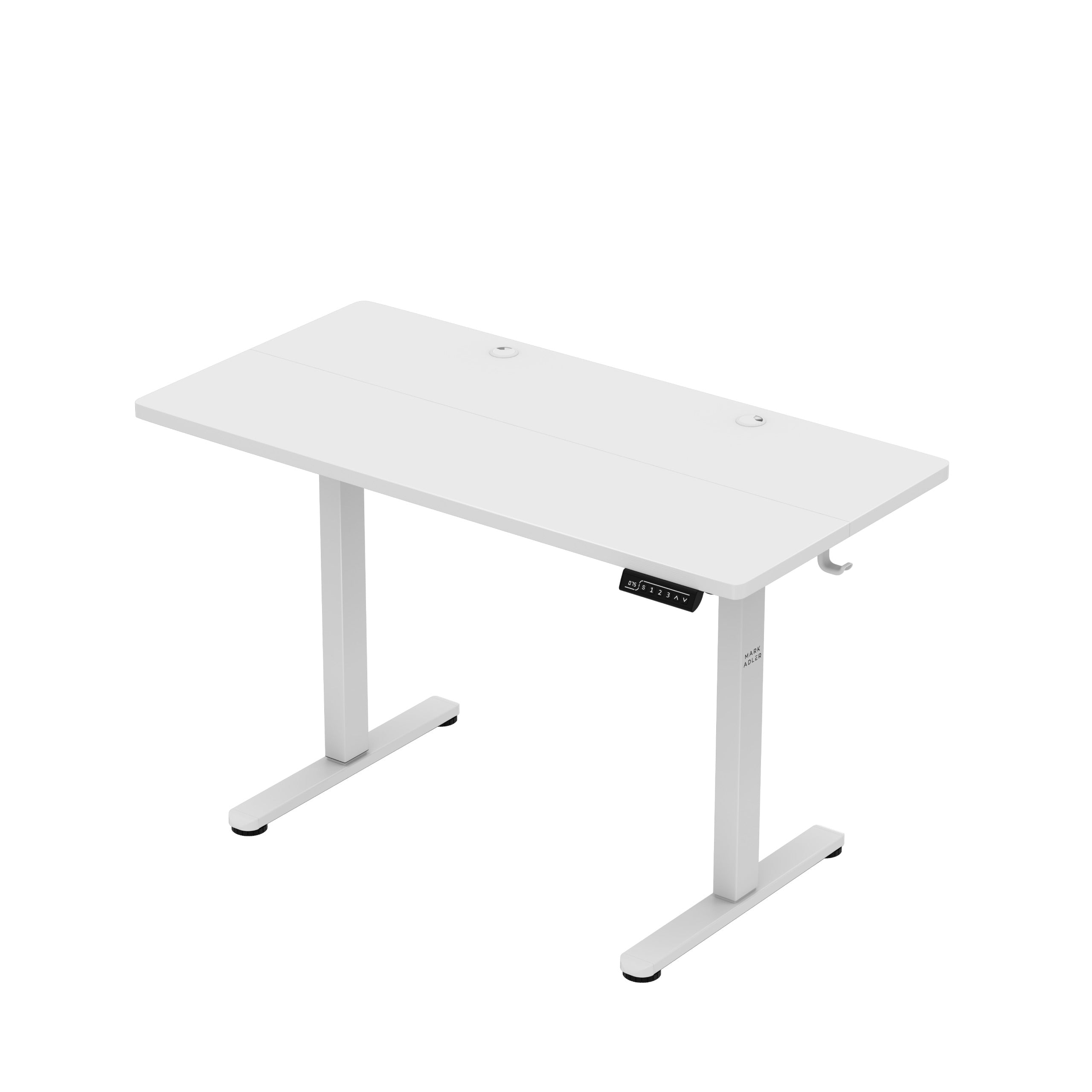 Elektricky nastaviteľný písací stôl Mark Adler Leader 6.9 White 120 cm