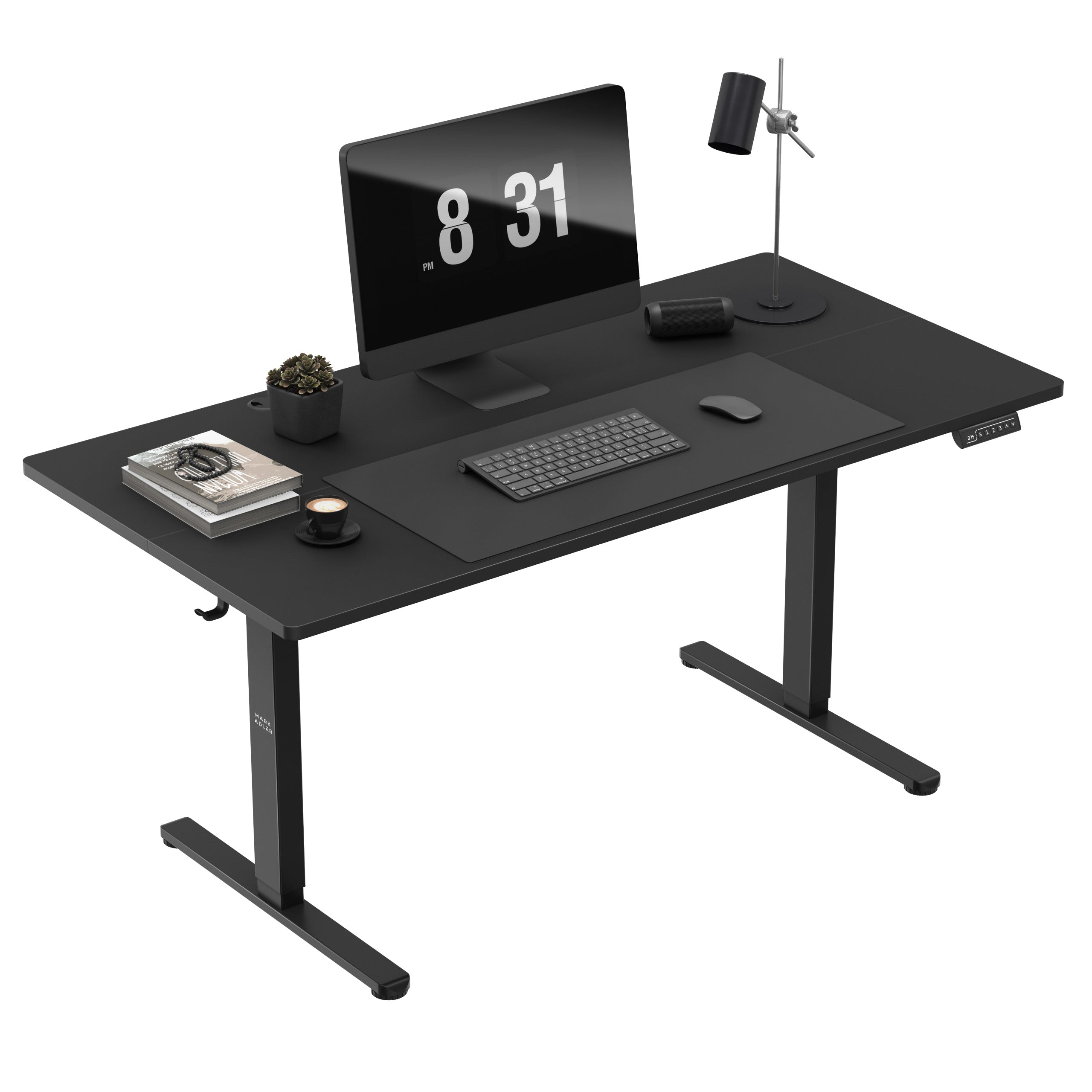 Elektrický písací stôl Mark Adler Leader 7.6 Black 160 cm