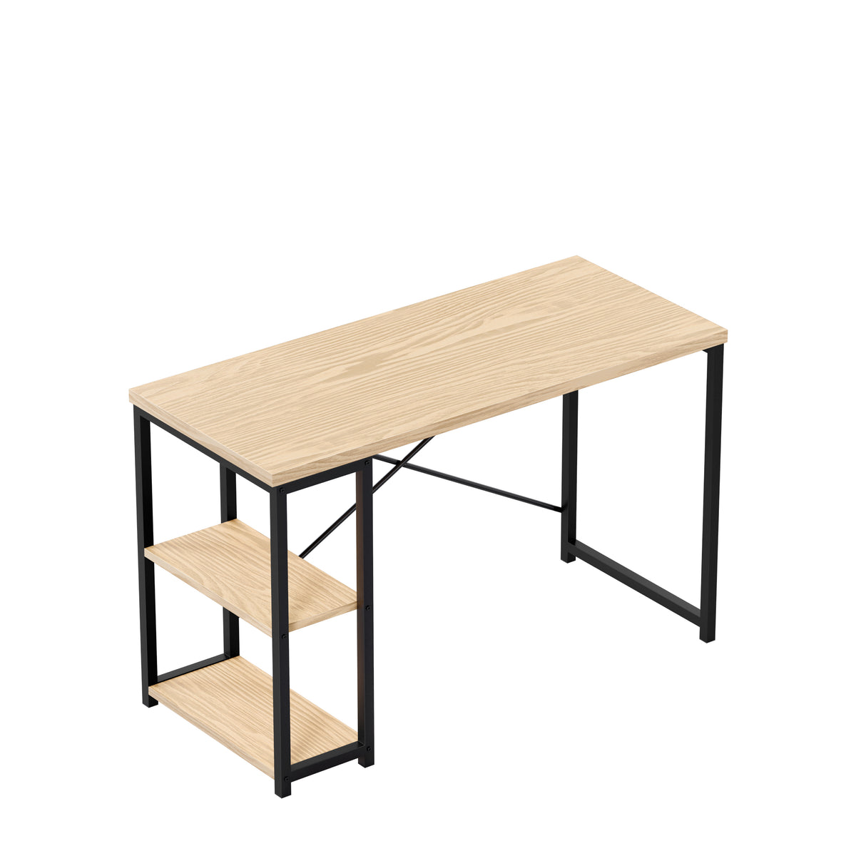 Písací stôl s policami Mark Adler Leader 2.0 Craft 120 cm