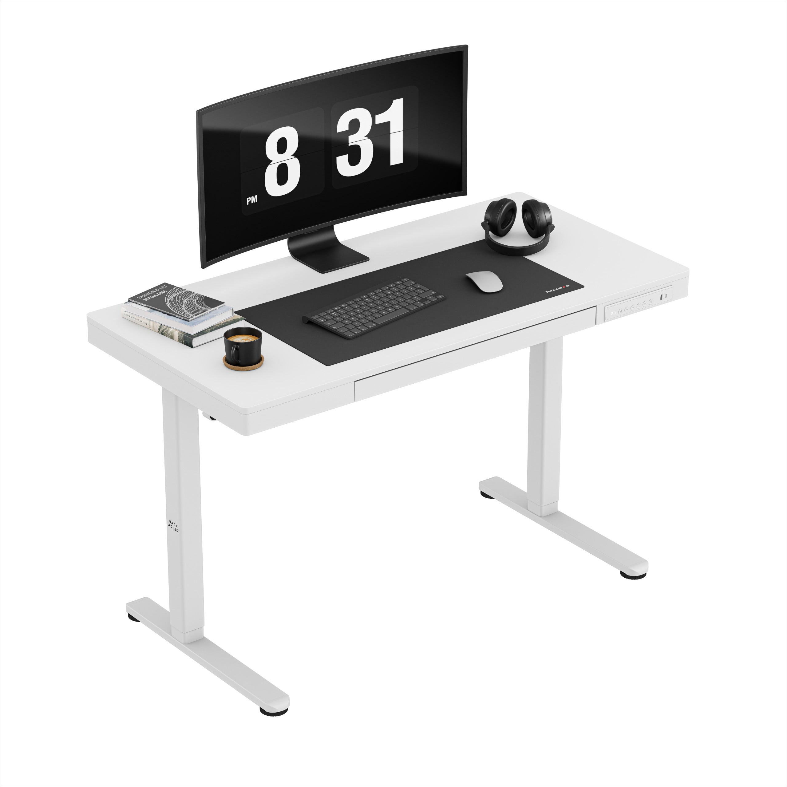 Elektrický písací stôl Mark Adler Leader 8.2 White 120 cm