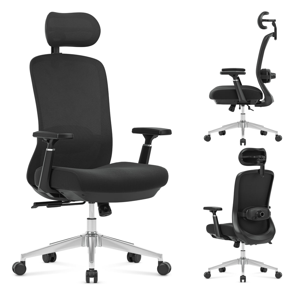 Kancelárska stolička s masážnou funkciou Mark Adler Leadpro 6.0 Black