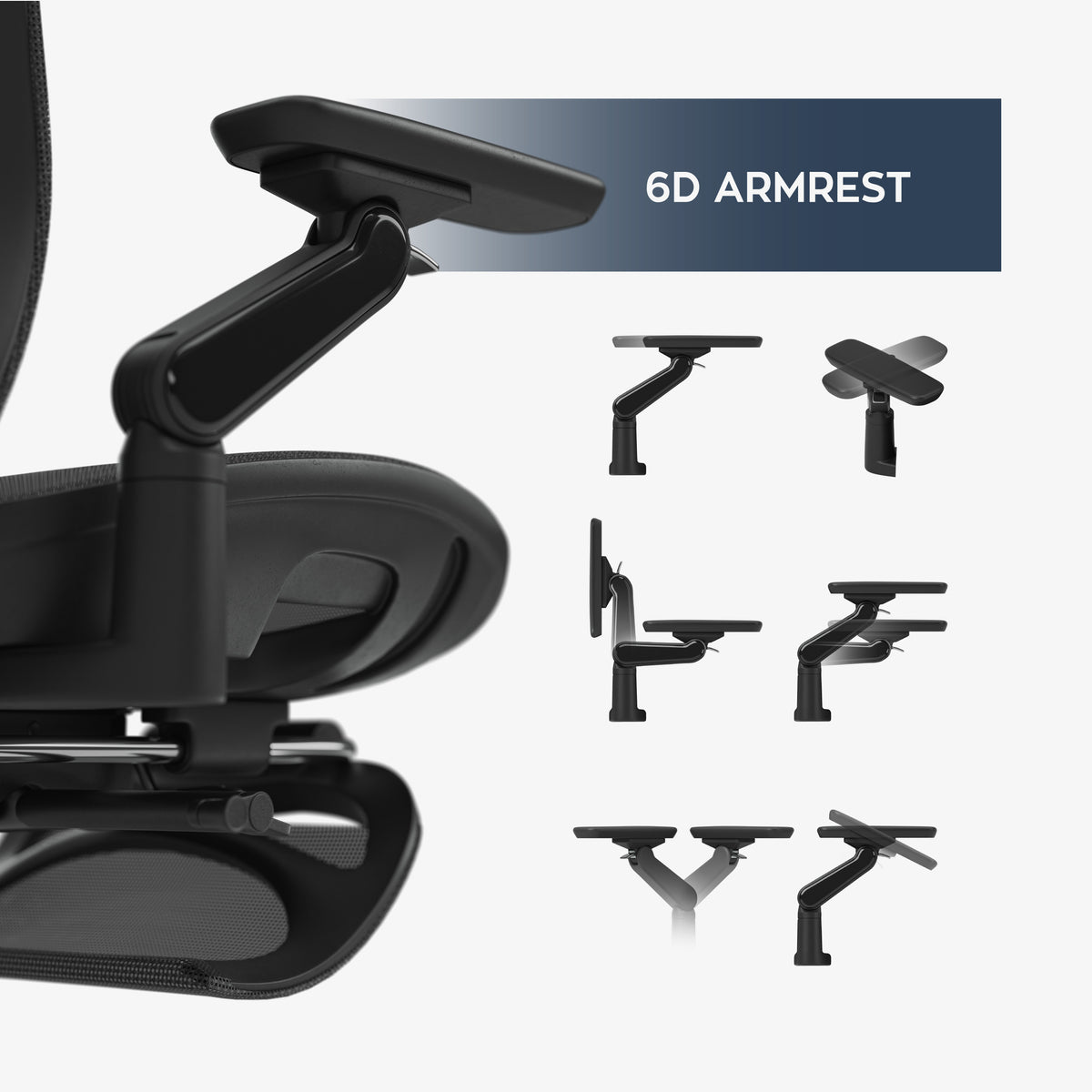 Ergonomické kreslo s masážou Mark Adler Leadpro 8.7 Black