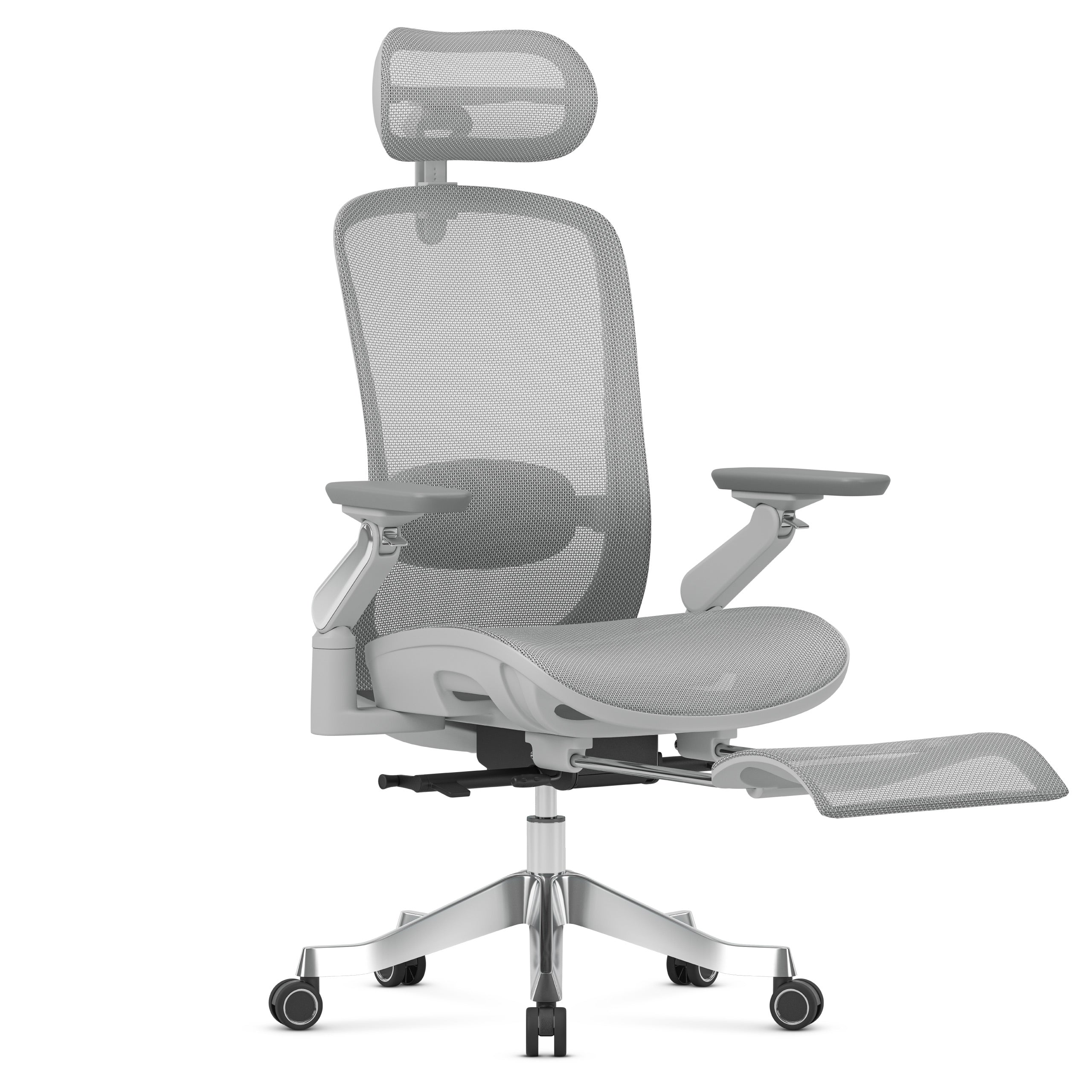 Ergonomické kreslo s masážou Mark Adler Leadpro 8.7 Grey