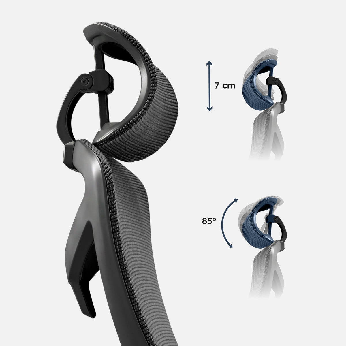 Ergonomická kancelárska stolička Mark Adler Manager 2.6 Black
