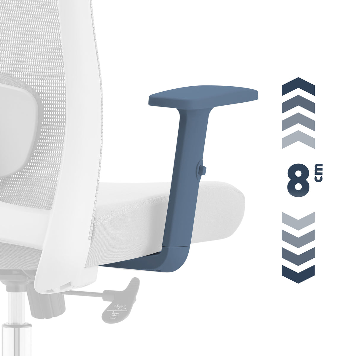Ergonomická kancelárska stolička Mark Adler Manager 2.6 Grey