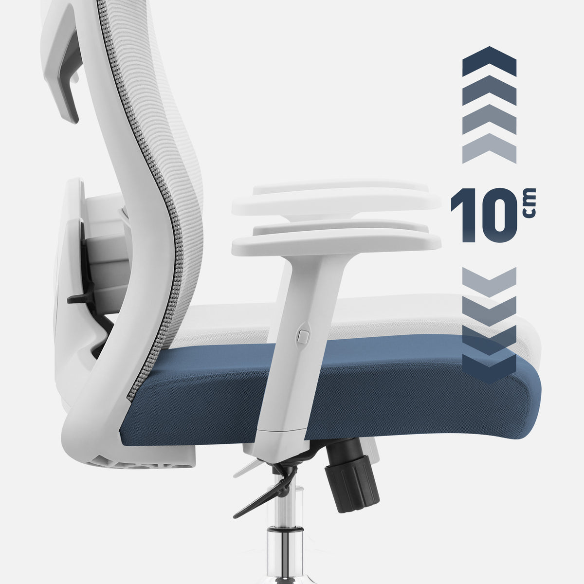 Ergonomická kancelárska stolička Mark Adler Manager 2.6 Grey