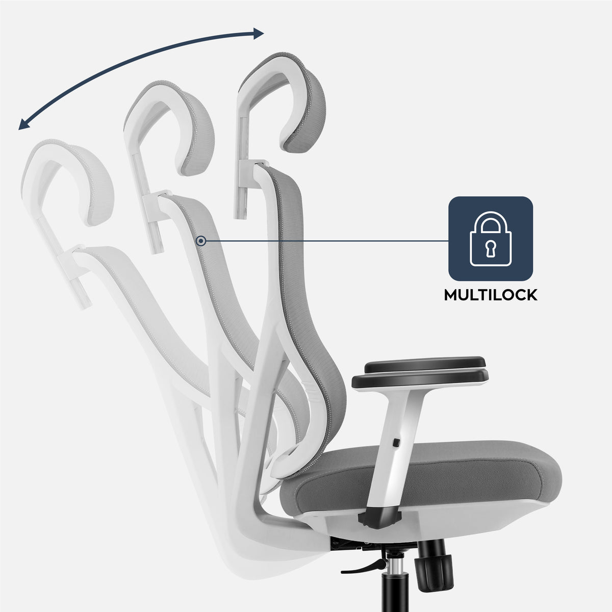 Pohodlné ergonomické kreslo do kancelárie