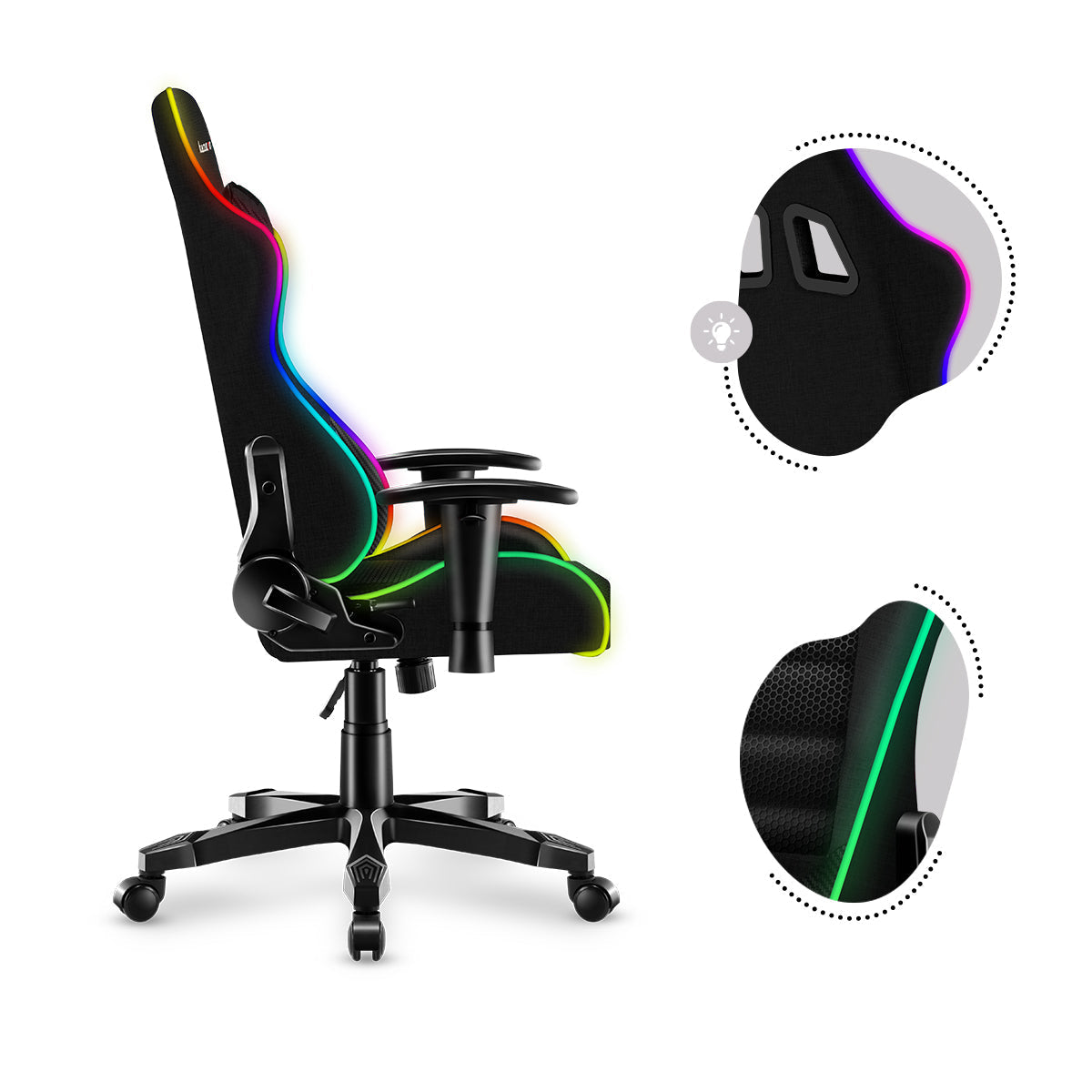 RGB LED diódy ovládané diaľkovým ovládačom