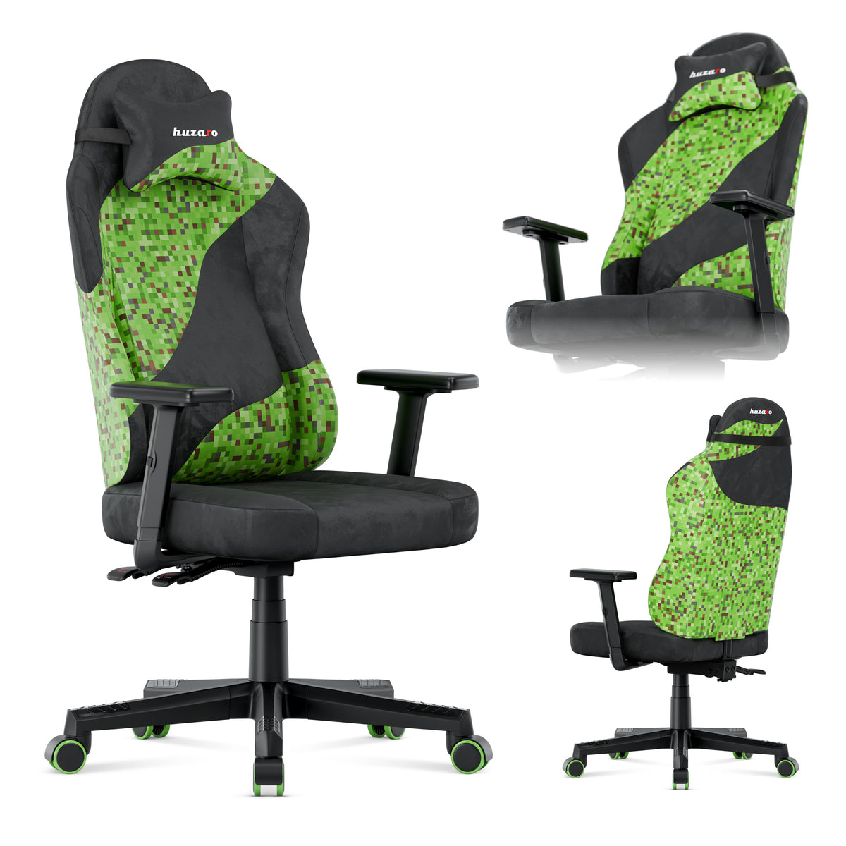 Herné kreslo pre tínedžerov Huzaro Ranger 5.7 Black PIXEL