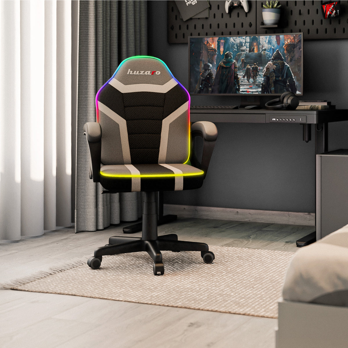 Detské herné kreslo Huzaro Ranger 1.0 RGB