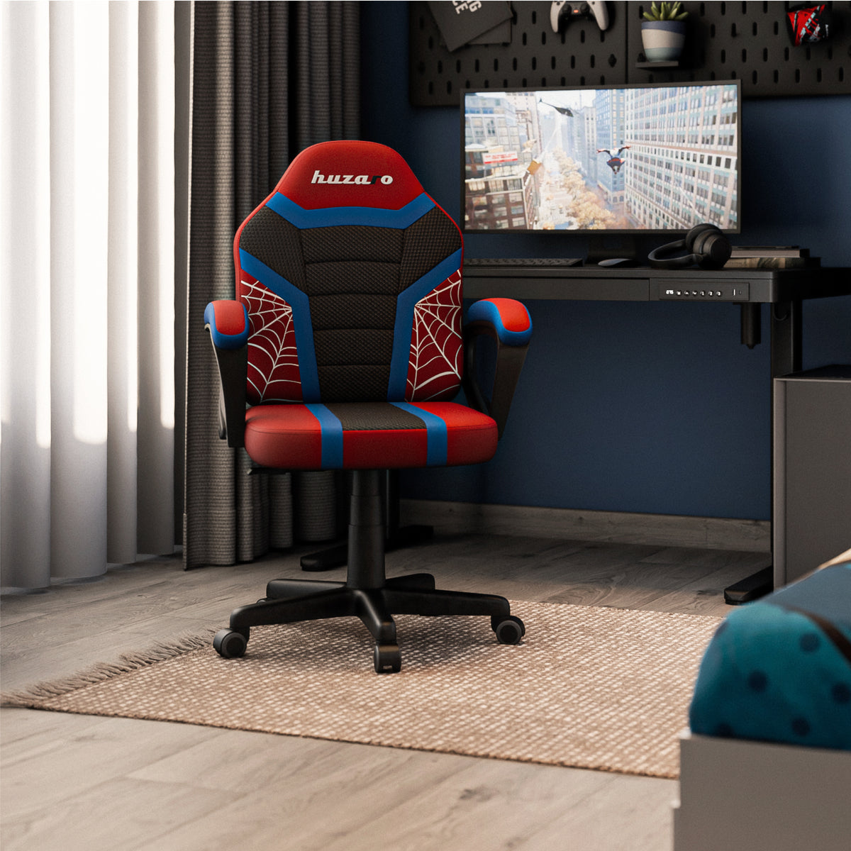 Detský herný kreslo Huzaro Ranger 1.0 Spider Mesh