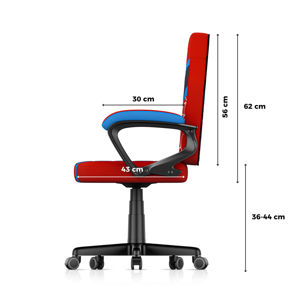 Detský herný kreslo Huzaro Ranger 1.0 Spider Mesh