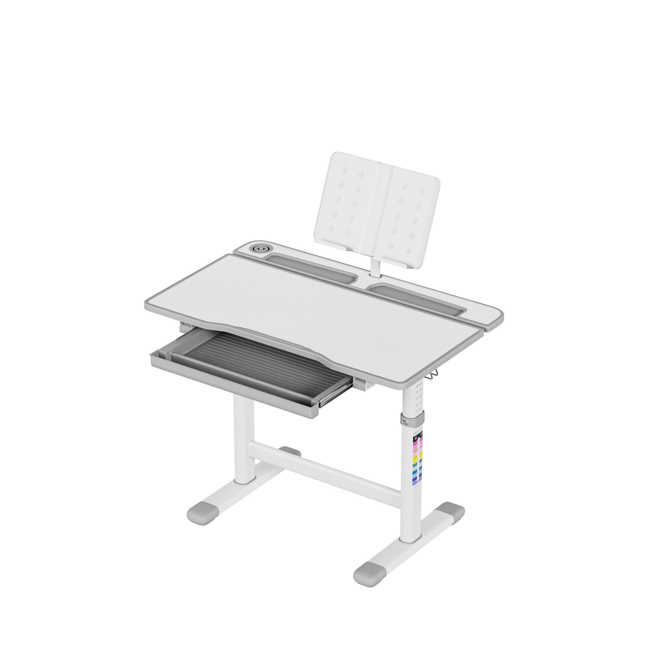 Ergonomický detský stôl Mark Adler Study 3.0 Grey 66 cm