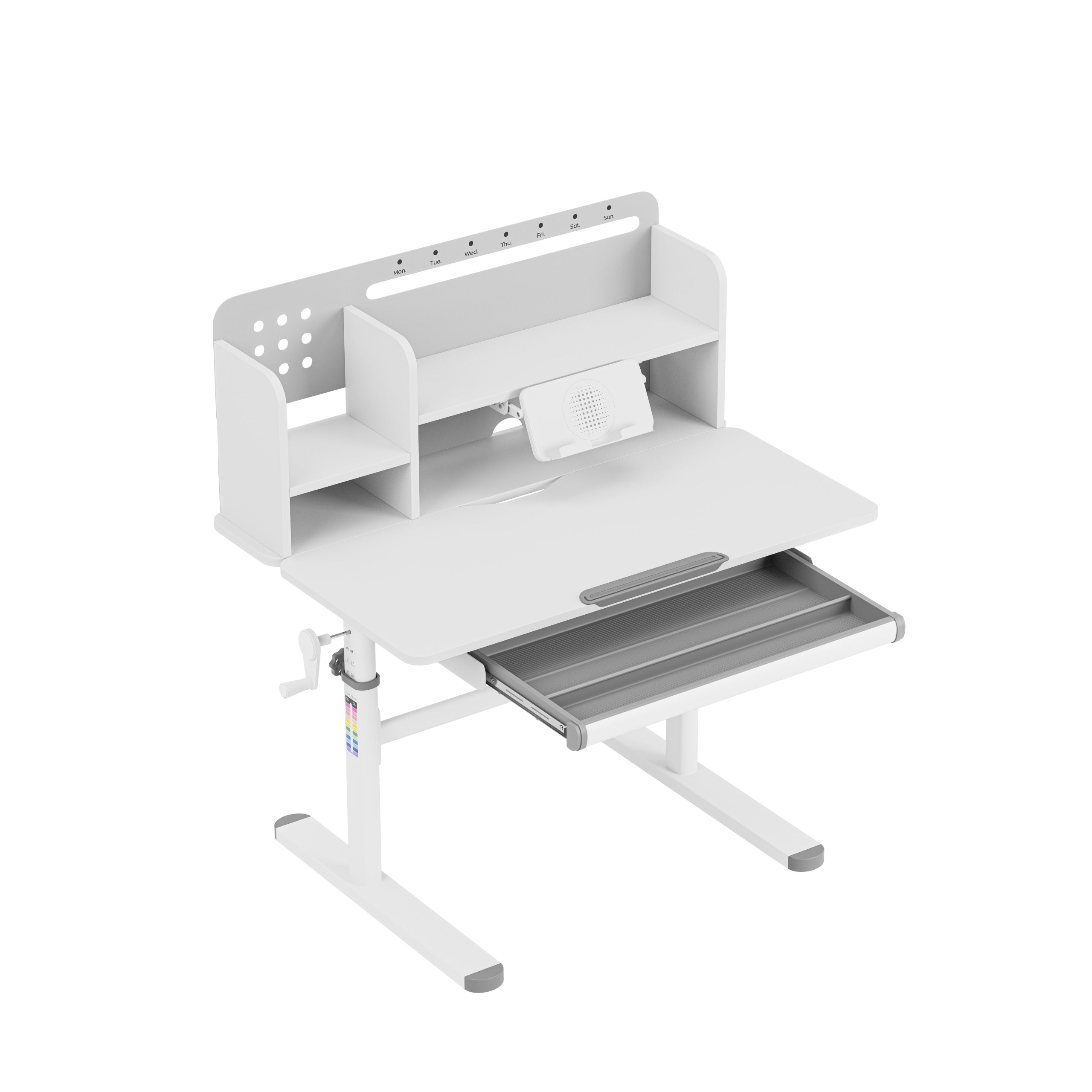 Ergonomický detský písací stôl Mark Adler Study 5.0 Grey 90 cm