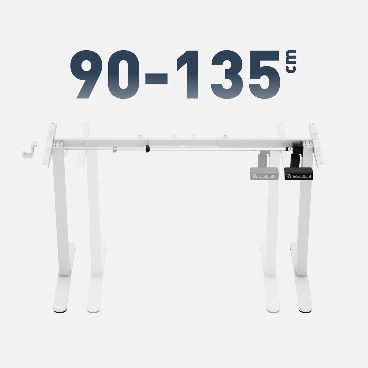 Rám elektrického písacieho stola Mark Adler Xeno 1.7 White