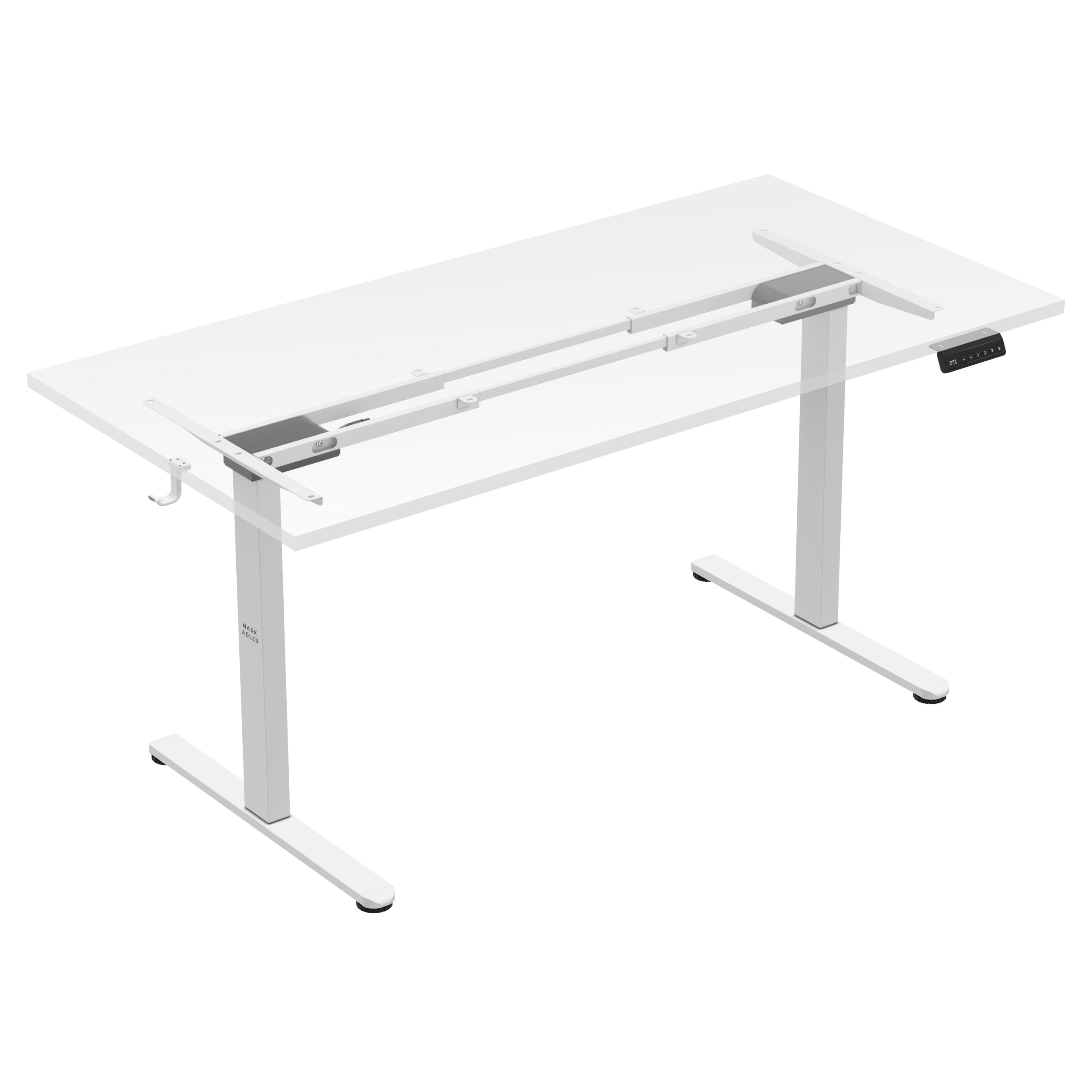 Dvojmotorový elektrický podstavec k písacímu stolu Mark Adler Xeno 4.5 White